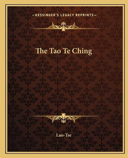 The Tao Te Ching (Paperback)