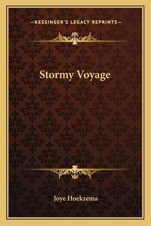 Stormy Voyage (Paperback)