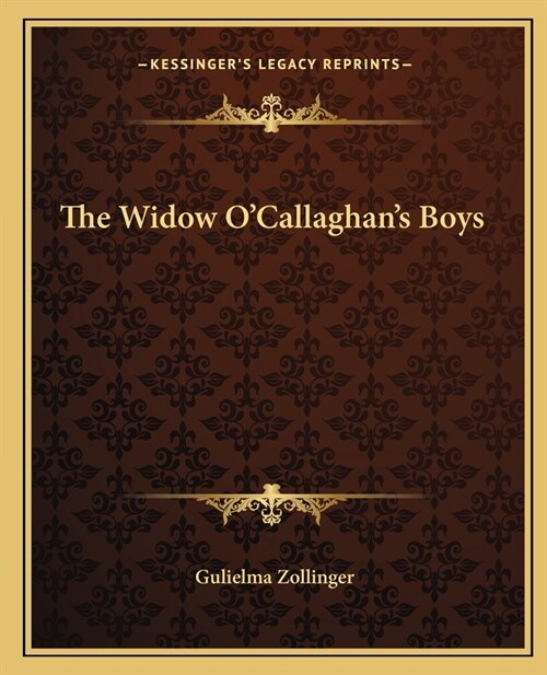 The Widow OCallaghans Boys (Paperback)