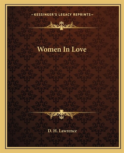 Women In Love (Paperback)