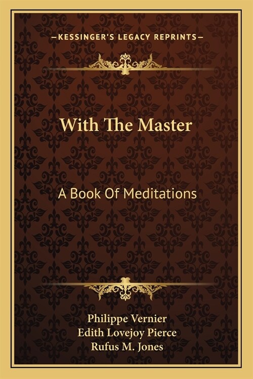 With The Master: A Book Of Meditations (Paperback)