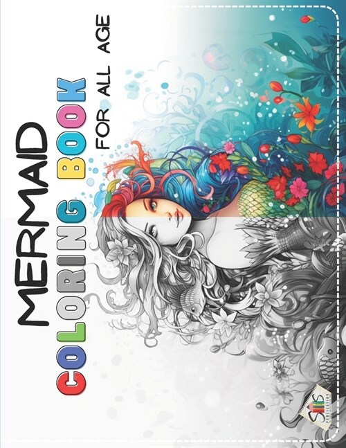 Mermaid Coloring Book: For all Ages (Paperback)