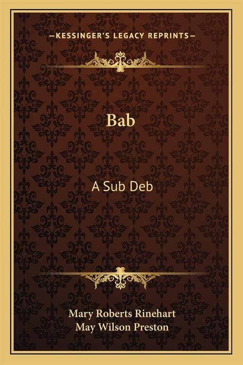 Bab: A Sub Deb (Paperback)