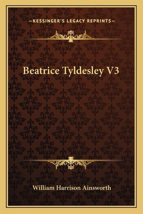 Beatrice Tyldesley V3 (Paperback)
