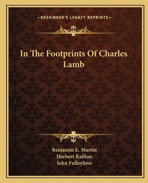 In The Footprints Of Charles Lamb (Paperback)