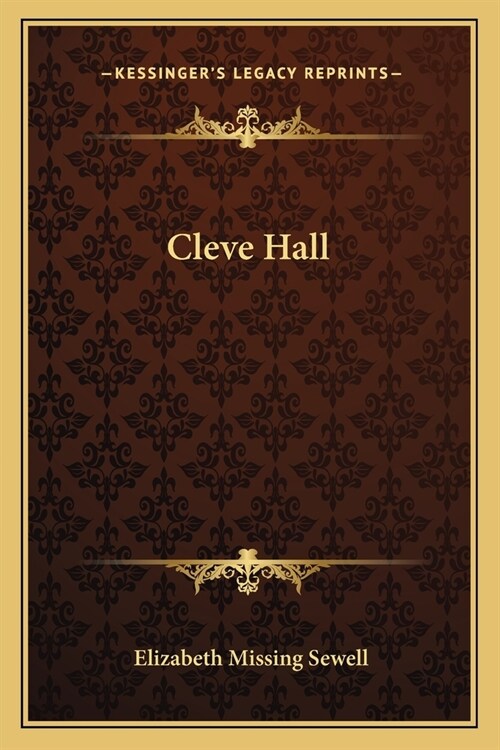 Cleve Hall (Paperback)
