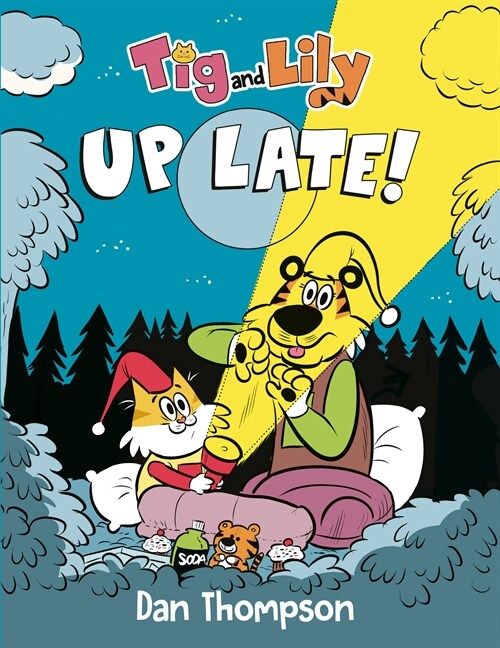 TIG and Lily: Up Late!: (A Graphic Novel) (Library Binding)