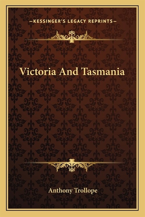 Victoria And Tasmania (Paperback)