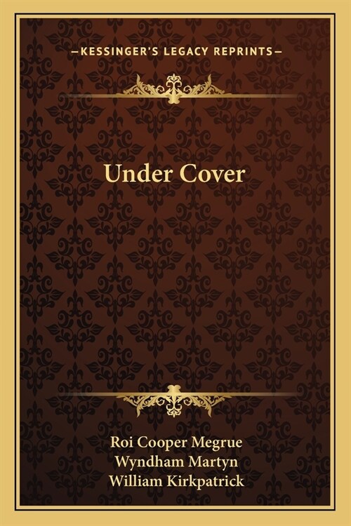 Under Cover (Paperback)