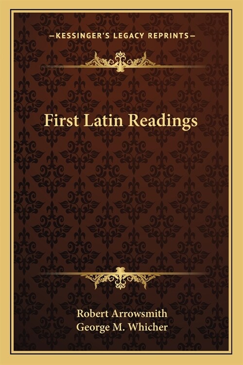 First Latin Readings (Paperback)
