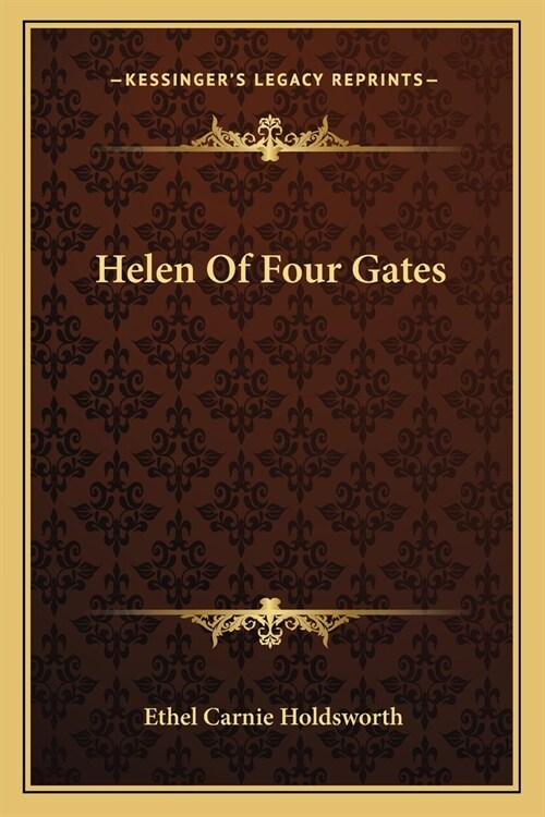 Helen Of Four Gates (Paperback)