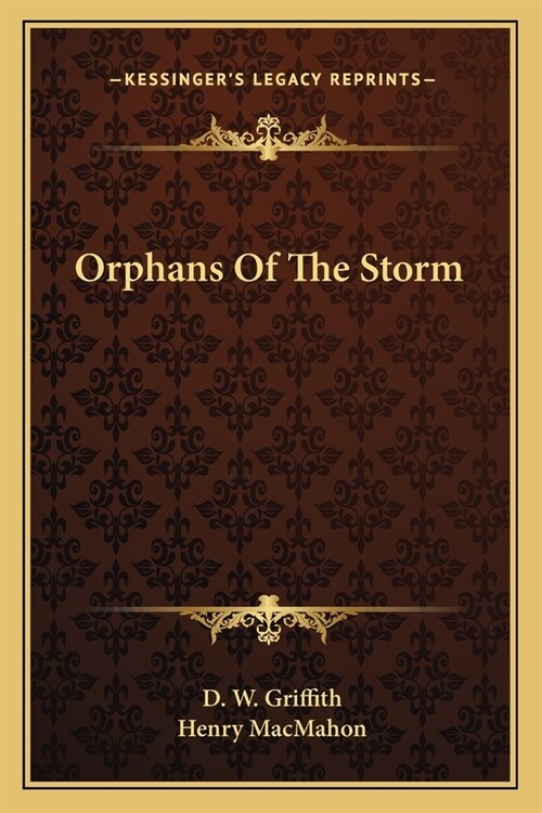 Orphans Of The Storm (Paperback)