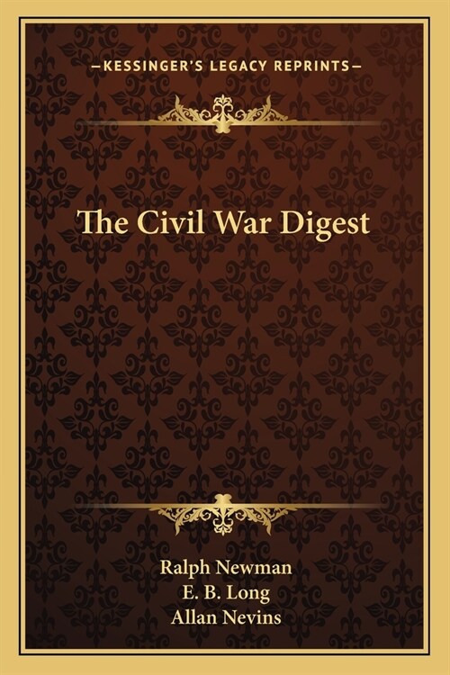 The Civil War Digest (Paperback)