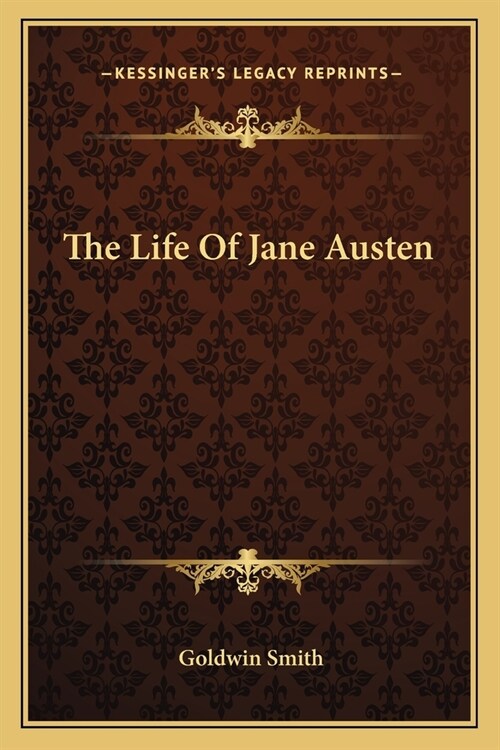 The Life Of Jane Austen (Paperback)