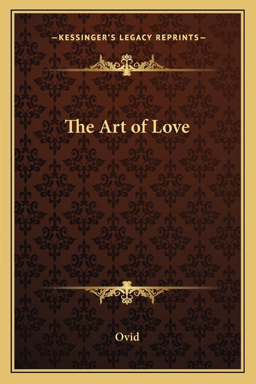 The Art of Love (Paperback)