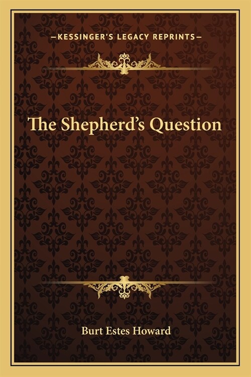 The Shepherds Question (Paperback)