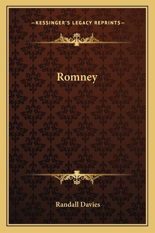 Romney (Paperback)