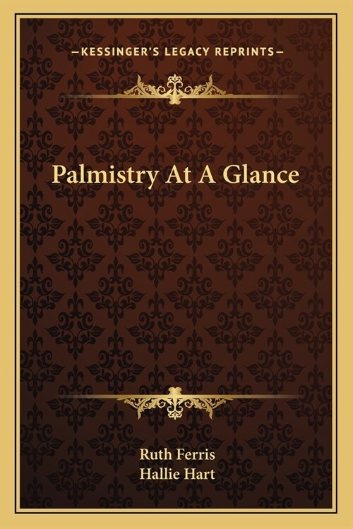 Palmistry At A Glance (Paperback)