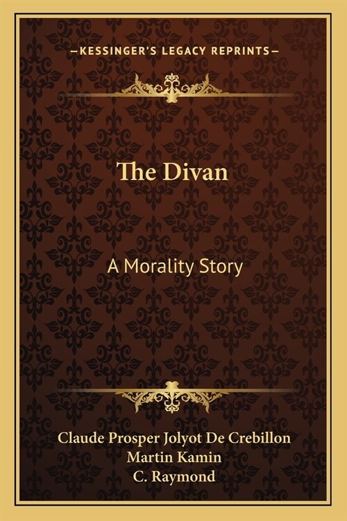 The Divan: A Morality Story (Paperback)