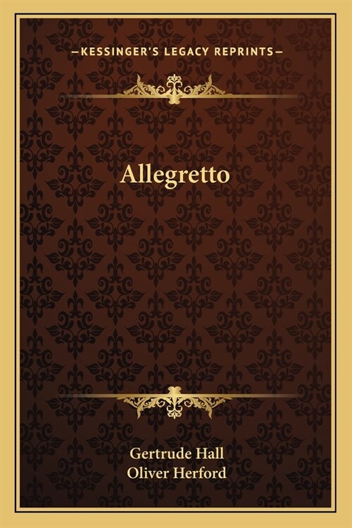 Allegretto (Paperback)