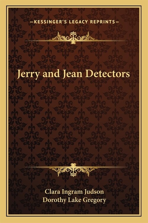 Jerry and Jean Detectors (Paperback)