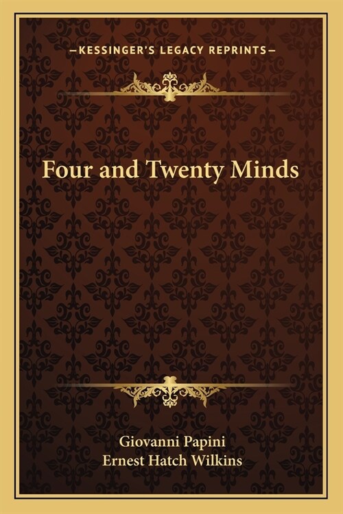 Four and Twenty Minds (Paperback)