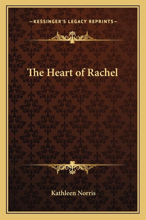 The Heart of Rachel (Paperback)