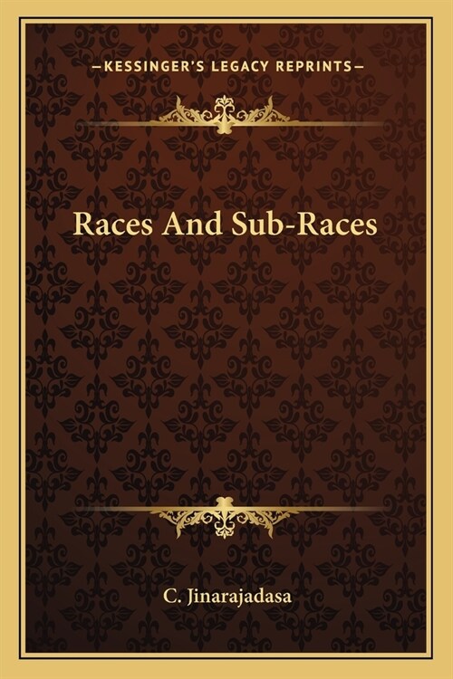 Races And Sub-Races (Paperback)
