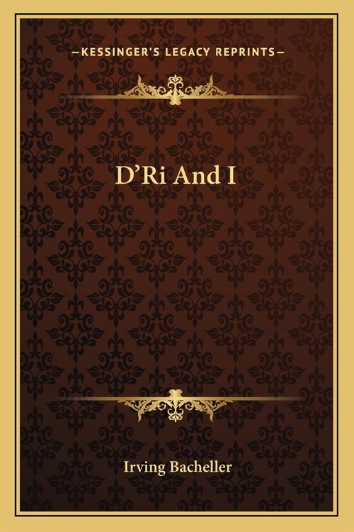 DRi And I (Paperback)