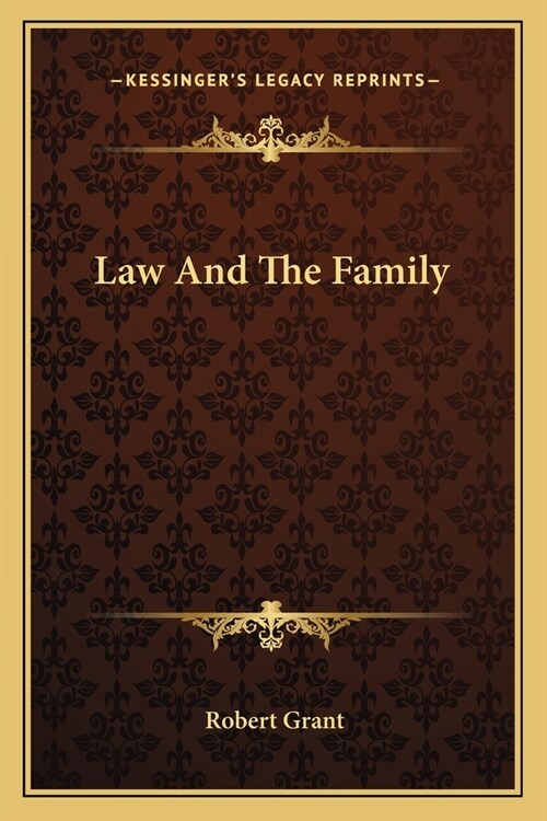 Law And The Family (Paperback)