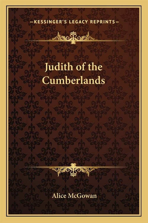 Judith of the Cumberlands (Paperback)