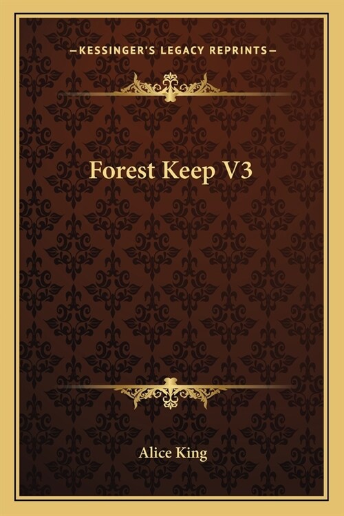 Forest Keep V3 (Paperback)