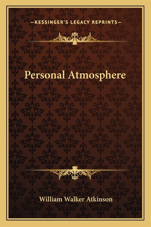Personal Atmosphere (Paperback)
