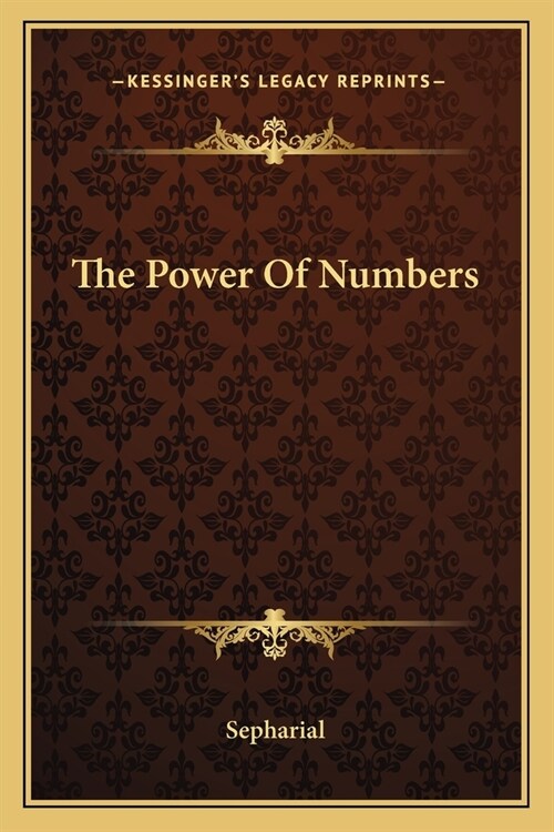 The Power Of Numbers (Paperback)