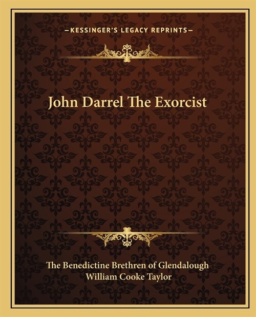 John Darrel The Exorcist (Paperback)