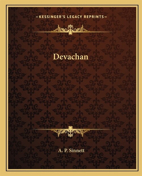 Devachan (Paperback)