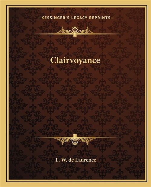 Clairvoyance (Paperback)