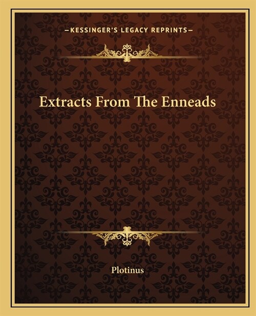 Extracts From The Enneads (Paperback)