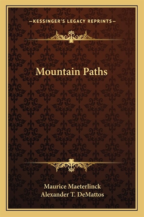 Mountain Paths (Paperback)