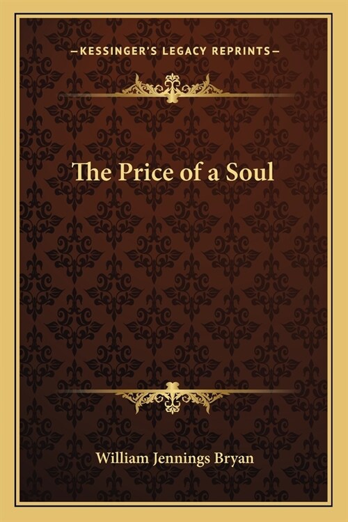 The Price of a Soul (Paperback)