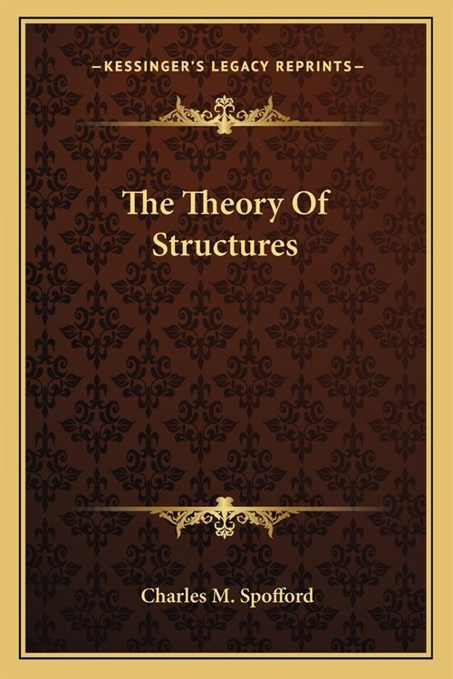 The Theory Of Structures (Paperback)