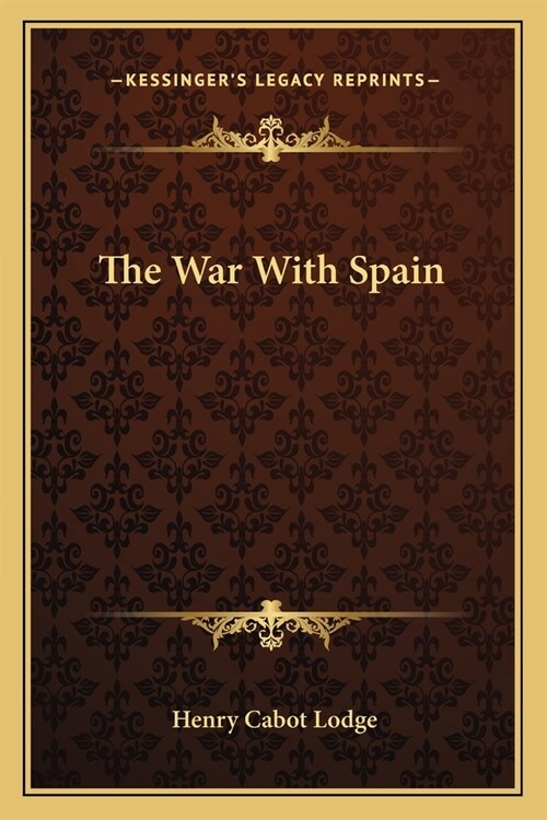 The War With Spain (Paperback)