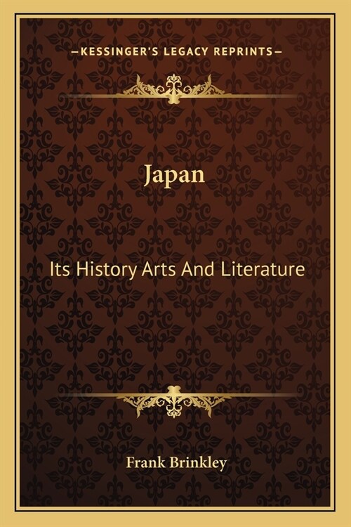 Japan: Its History Arts And Literature: Pictorial And Applied Art V7 (Paperback)