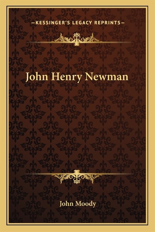 John Henry Newman (Paperback)