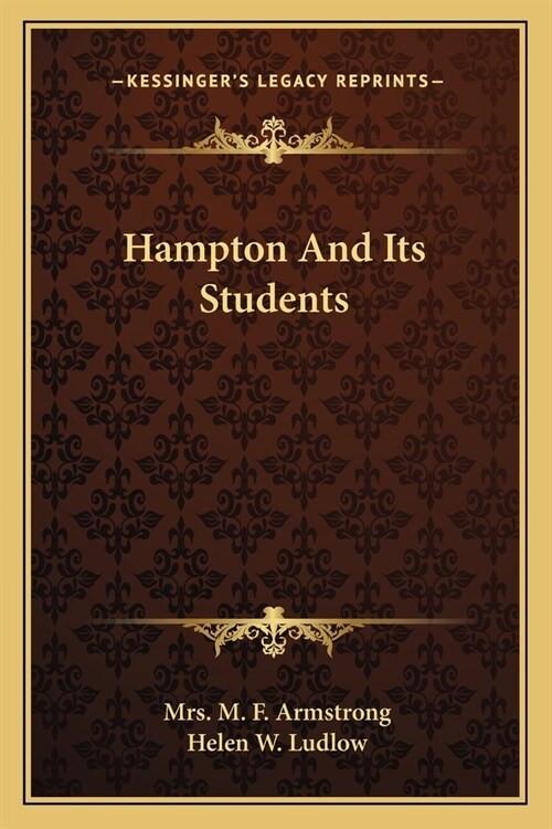 Hampton And Its Students (Paperback)