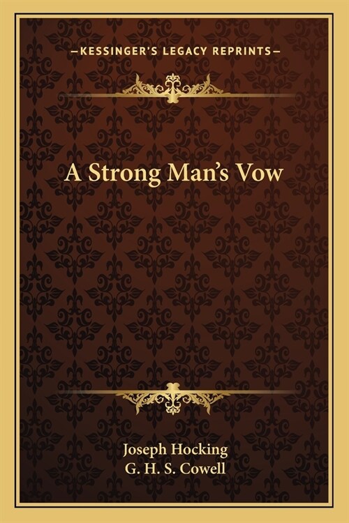 A Strong Mans Vow (Paperback)