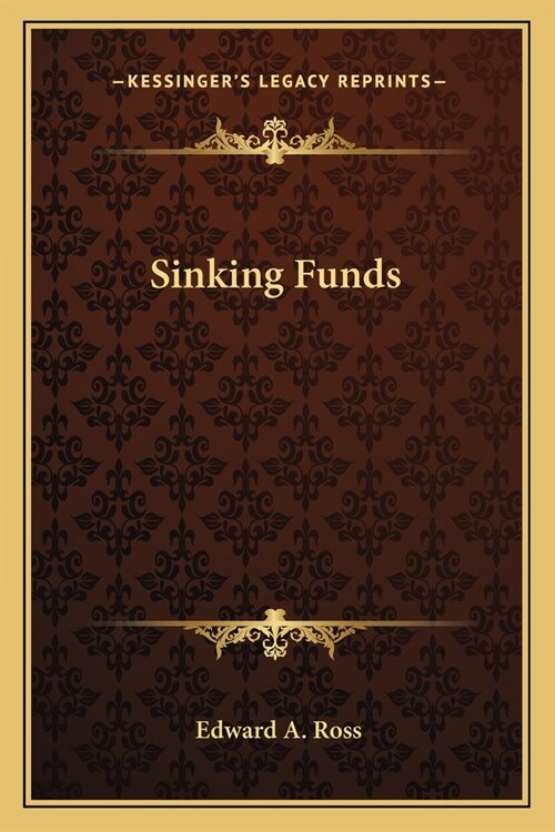 Sinking Funds (Paperback)