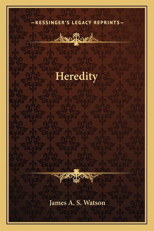 Heredity (Paperback)