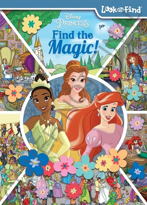 Disney Princess: Find the Magic! Look and Find (Hardcover)