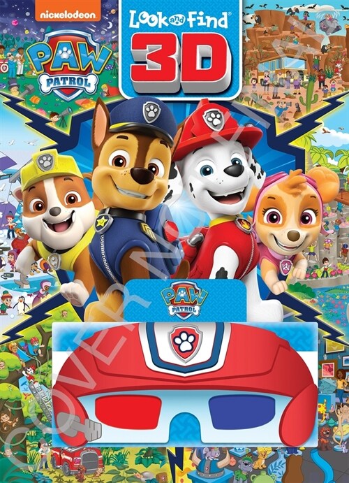 Nickelodeon Paw Patrol: Look and Find 3D (Hardcover)